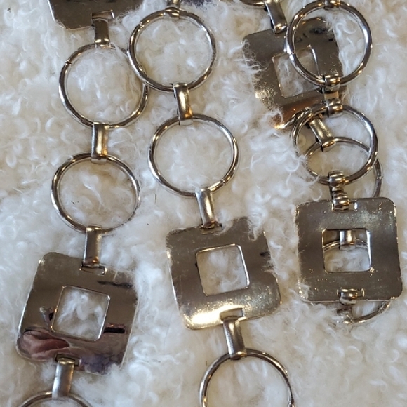 Stylish Silver Chain Link Belt - Picture 6 of 7